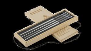 Bộ 02 đôi đũa sứ dưỡng sinh 24.4 cm – Xanh trang trí vàng 4