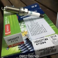 Bộ 04 Bugi Iridium Denso IXEH22TT cao cấp cho Mazda 2, Mazda 3, Mazda 6, Altis mới