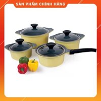 Bộ 04 nồi gốm Ceramic đáy từ GOLDSUN AD06-2-4108AG-IH