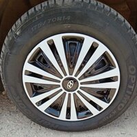 Bộ 04 Ốp Chụp Mâm Lazang Xe Ô Tô Hyundai R14 14inch - TB