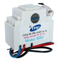 Bộ 05 công tắc học tín hiệu điều khiển từ xa IR-RF TPE RI02 - mặt panasonic