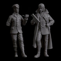 Bộ 1 / 35 Xe Máy, Mô Hình Nhựa Lính, Chủ Đề Quân Sự, Bộ Không Lắp Ráp Và Không Sơn