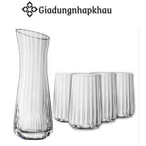 Bộ 1 bình rượu và 6 cốc Spiegelau & Nachtmann