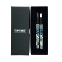 Bộ 1 bút máy + 1 bút bi ký STABILO BeCrazy "Magic ink" (FPBC)