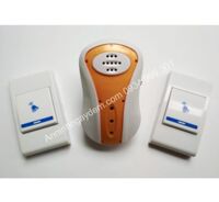 Bộ 1 chuông cửa không dây và 2 nút bấm