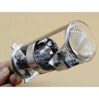 Bộ 1 đèn bi xenon gương cầu mini K4 xe máy 35w PHA COS H4 6000k 12V ( sáng trắng ) ( 1 bóng )