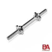 Bộ 1 đòn tạ tay 35cm tập gym, chất liệu sắt xi, đường kính phi 27, dụng cụ thể thao binhansport