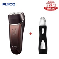 Bộ 1 máy cạo râu Flyco FS 873VN và 1 máy tỉa lông mũi FS7805VN LazadaMall