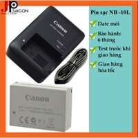 Bộ 1 pin 1 sạc máy ảnh thay thế cho Canon NB-10L