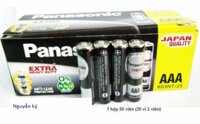 Bộ 1 vỉ ( 4 viên ) pin AAA panasonic carbon R03NT/2S - Điện Việt