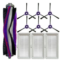 Bộ 10 Bàn Chải Chính Bàn Chải Bên Bộ Lọc Thích Hợp Cho Samsung Powerbot-E VR05R5050WK Robot Hút Bụi Phụ Kiện