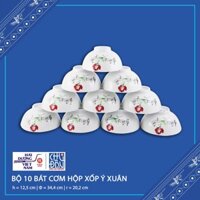 Bộ 10 bát cơm hộp xốp Ý Xuân