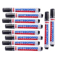 Bộ 10 Bút lông bảng FlexOffice FO-WB-015 - Đen