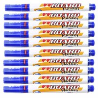 Bộ 10   Bút lông bảng Thiên Long WB-02 - Xanh