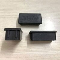 Bộ 10 cái nắp chụp nhựa chữ nhật 30x60_bịt trong chân bàn ghế, nút chân chống xước, bịt trong chân ống sắt, nút nhựa