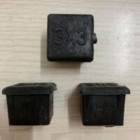 Bộ 10 cái nắp chụp nhựa vuông 30x30_bịt trong chân bàn ghế, nút chân chống xước, bịt trong chân ống sắt, nút nhựa
