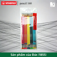 Bộ 10 cây bút chì gỗ STABILO pencil 160 HB