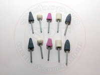 Bộ 10 cây đá mài cho máy mini trục 3mm