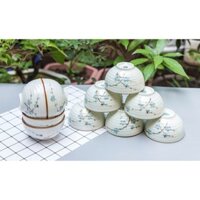 Bộ 10 chén sứ Bát Tràng