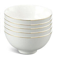 bộ 10 chén sứ Minh Long viền vàng 24 - chén sứ minh long viền vàng