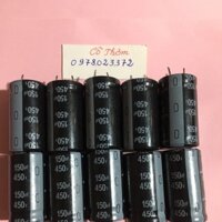 [bộ 10 chiếc]Tụ lọc nguồn 150uf-450v