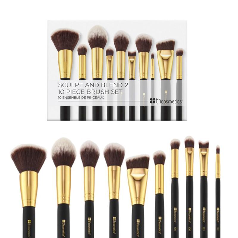 Bộ 10 Cọ BH Cosmetics Sculpt And Blend 2 – 10 Piece Brush Set