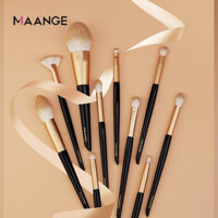 Bộ 10 cọ trang điểm MAANGE dụng cụ cọ trang điểm chuyên nghiệp 51084