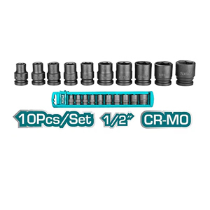 Bộ 10 đầu tuýp Total THISTD12101