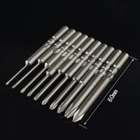 Bộ 10 đầu vặn vít 4 cạnh cao cấp trục 5mm