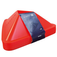Bộ 10 đĩa đánh dấu tập bóng đá cam DECATHLON KIPSTA mã 8497807