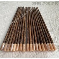 Bộ 10 đôi đũa Sóng Lá(đũa Buông) đầu tròn gắn trai biển