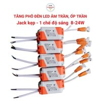 Bộ 10 Driver (Tang Phô ) đèn led Âm Trần và Ốp Trần từ 8w đến 24w jack kẹp