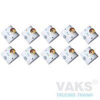 Bộ 10 đuôi đèn cảm biến hồng ngoại Argos TR02 - Đuôi vặn E27, 220V AC, 80W.