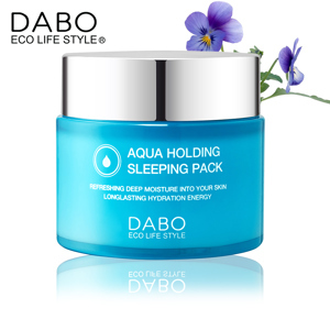 Bộ 10 gói Kem dưỡng da ban đêm DABO Aqua Sleeping Pack