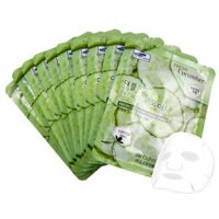 Bộ 10 Gói Mặt Nạ Dưỡng Da Mềm Mịn Chiết Xuất Dưa Chuột 3W Clinic Fresh Cucumber Mask Sheet 23ml X 10