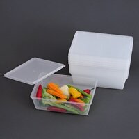 Bộ 10 hộp đựng thực phẩm nhựa 1 lít DMX