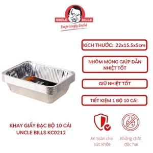 Bộ 10 Khay Làm Bánh Uncle Bills KC0212