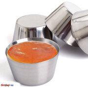 Bộ 10 Khuôn Làm Bánh Flan Inox 304 Làm Rau Cau Làm Đá Tiện Dụng