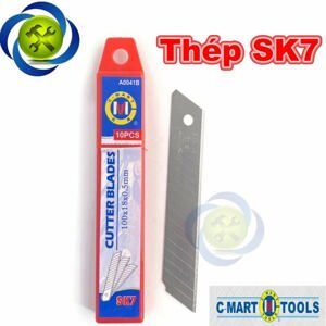 Bộ 10 lưỡi dao đa năng C-Mart A0041B-14