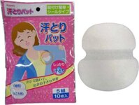 Bộ 10 miếng dán thấm mồ hôi vùng nách nội địa Nhật Bản