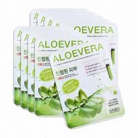 Bộ 10 miếng Đắp mặt nạ Dabo Lô Hội Cao cấp Hàn Quốc