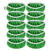 Bộ 10 Miếng Lót Cây Lau Nhà Có Thể Tái Sử Dụng Cho Quét Chổi Bìa Microfiber Khô Quét Miếng Lót Có Thể Giặt Ướt Lau Vải Refills Bộ