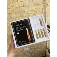 Bộ 10 miếng mặt nạ kèm 5 ống Serum Sadoer cung cấp collagen căng bóng da