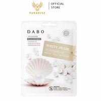 Bộ 10 miếng mặt nạ Ngọc trai trắng da - Dabo First Solution Mask Pack White Pearl