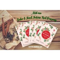 Bộ 10 miếng mặt nạ tinh chất Hồng Sâm Dabo I Need Nature Mask Sheet Red Ginseng 23g