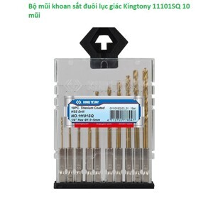 Bộ 10 mũi khoan Kingtony 11101SQ