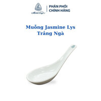 Bộ 10 muỗng sứ Minh Long Jasmine Lys Trắng Ngà