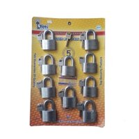 BỘ 10 Ổ KHÓA 60MM YETI - có chìa chủ