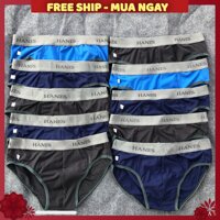 Bộ 10 Quần lót nam ❤️FREESHIP❤️  Quần sịp xì nam co giãn thoáng mát vải thun cotton hàng xưởng HNao thun