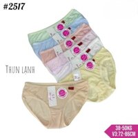 Bộ 10 Quần lót nữ thun lạnh lưới cao cấp, chất mỏng mịn mát nhẹ nhàng, Size 38/50kg